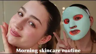 MY MORNING SKINCARE ROUTINE FOR FRESH GLOWY SKIN || Qure Skincare AD