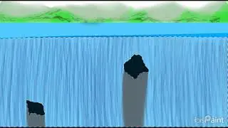 making a waterfall scene practice( No Audio)