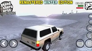 Definitive Edition Remastered HD Graphics Modpack Winter Edition - GTA SA RTX MOD HD Graphic Android