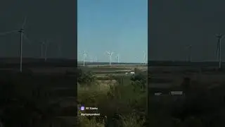 Дорога, ветряки