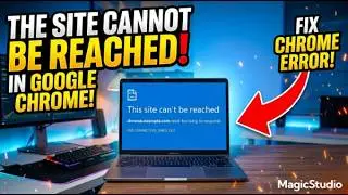 Fixing, The site Cannot be Reached Error In Google Chrome