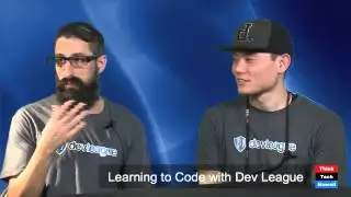 Learning Code with Dev League - Jason Sewell and Derek Ahn