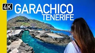 Best town in Tenerife! Narrated Walk in Garachico in 4k