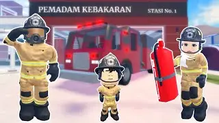 MAIN KE STASIUN PEMADAM KEBAKARAN | 💖 Life Together RP Roblox Indonesia