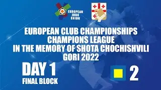 FINAL - Tatami 2 - European Club Championships (W&M) - Champions League - Gori 2022