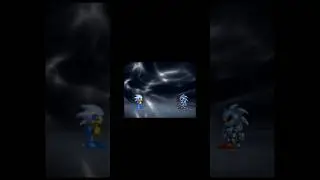 silver sonic vs mania silver sonic #sonic #lol #sonicthehedgehog #spriteanimation #shorts #animation