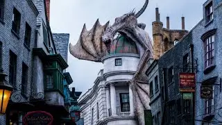 World Harry Potter⚡️ walking around🚶‍♂️Diagon alley Universal Studios Orlando Fl 🏖️