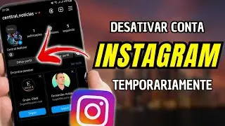 Como Desativar Conta do Instagram Temporariamente