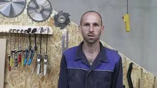 Табурет с косыми ножками на шипах и "сухарях" ч.1