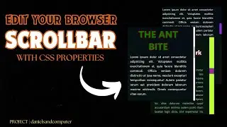 How to Style your Browser Scrollbar with CSS