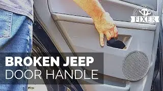 How to Repair A broken Jeep Door Handle 2005-2010 WX