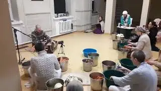 ЕМ Бхайраватарджака прабху || Киртан перед Бхагаватам