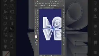 Hollow Text Effect in illustrator 