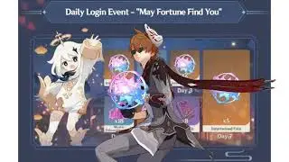 Genshin Impact 2.1 New Daily Login Event | Free 10 Intertwined Fate 