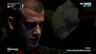 Tayfun Tasdemir vs Jae Ho Cho / World Cup 3-Cushion 2019 Antalya / Final