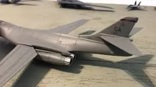 Herpa Wings 1/200 scale B-1B Lancer Review!