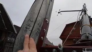 Крутка-Лопасти из трубы. ВетроГенератора.