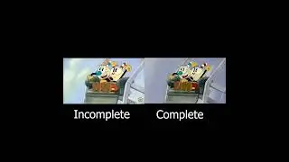 The Cuphead Show Complete VS Incomplete Animation (Part 2)