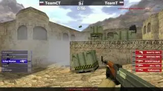 Киберспорт в Беларуси CS 1.6 l HLADOKOMBINAT vs INFINITY @de_dust2 [7-16] @de_nuke  [7-16]