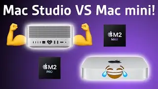 Mac Studio M2 Max VS Mac mini M2 Pro: DER UNERWARTETE SIEGER!😱💻