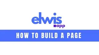 Series of Basic Tutorials - 1.How to build a Page