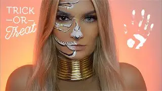 Šiurpios istorijos ir lengvas Helovyno makiažas⚰️👽