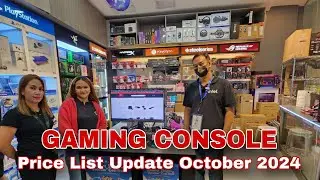 GAMING CONSOLE Price List Update October 2024 | PS5 | Nintendo Switch | ROG Ally | MSI Claw