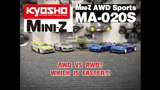 Kyosho Mini-z AWD. Faster than RWD?!