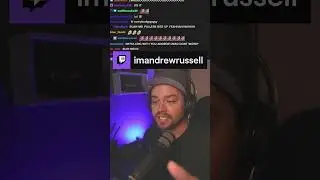 I can do what I want. | imandrewrussell on #Twitch