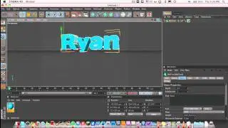 How To Use Cinema 4d - Text, Tools, Rendering (Exporting)