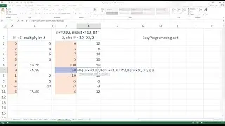 Easy Excel - Conditional Logic - The IF function (25)