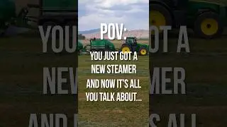 Mike Just Got a New Steamer and It's All He Can Talk About!