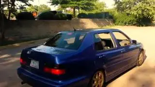 MKIII VR6 Jetta Burnout with Straight Pipe & Borla Muffler
