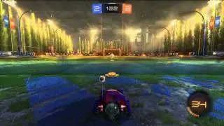 Rocket League 2vs1 Comeback