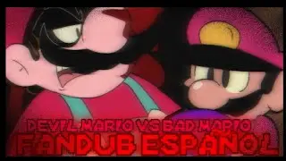 FNF | DEVIL MARIO VS BAD MARIO | FANDUB SPANISH | MARIO MADNESS V2 | By @wilanx1