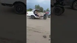 АвтоВАЗ тестирует новую разработку Лада Мотоблок #russia #юмор #прикол #автоваз #марат
