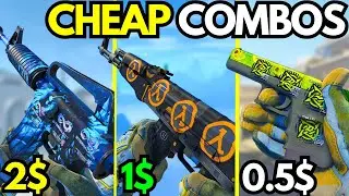 BEST CHEAP CS2 STICKER COMBOS (Under $3 BUDGET Combos)