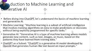 ChatGPT for Beginners |How to use ChatGPT tutorial -part 1` What is Generative AI ,Machine learning