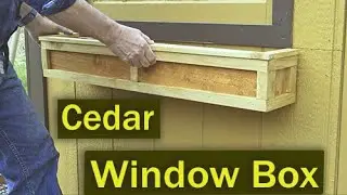 Fence Picket Window Boxes