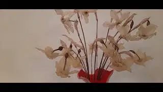 #дизайнквартиры #сухоцвет/ Оригинальный  сухоцвет из нарциссов. Доступен всем.Сезон 2023 года