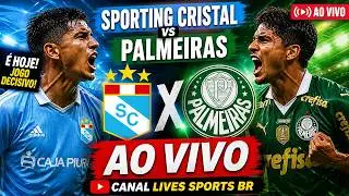 Sporting Cristal x Palmeiras 🟢 AO VIVO 🟢 Campeonato  Copa Libertadores 2026 🎙️ NARRAÇÃO 🎙️