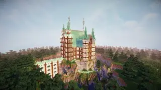 *M I N E C R A F T* Building a canion castle.
