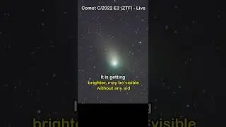 A rare green Comet C/2022 E3 (ZTF) is coming back after 50000 years 