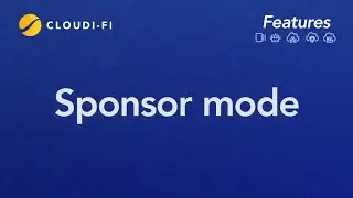 Cloudi-Fi feature: Cloud Captive Portal sponsor mode