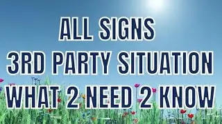 All Signs 3rd Party Situation What U Need 2 Know