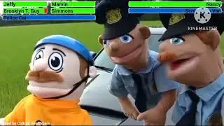 SML Movie: Jeffy's 18th Birthday (2022) Final Battle with healthbars 