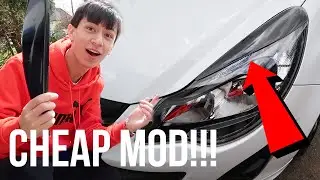 INSTALLING CAR EYELIDS TO MY VAUXHALL CORSA!
