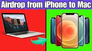 How to Airdrop from mac to iPhone 2024 | Transfer file mac to iPhone