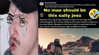 Sony Fanboy Guy has been so salty over Starfield even a game developer has to debunk his bs
