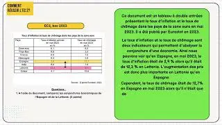 EC2 : 20/20 au bac de SES avec cette méthode! L'épreuve d'étude de document.